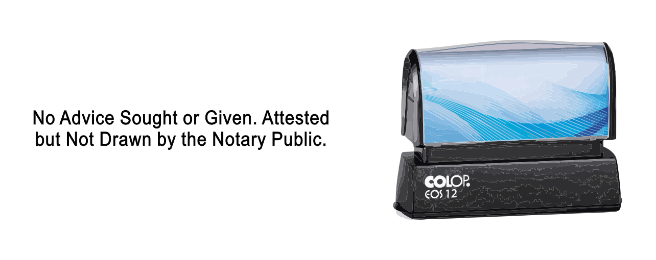 ON20P+-+%22No+Advice%22+Pre-Inked+Stamp